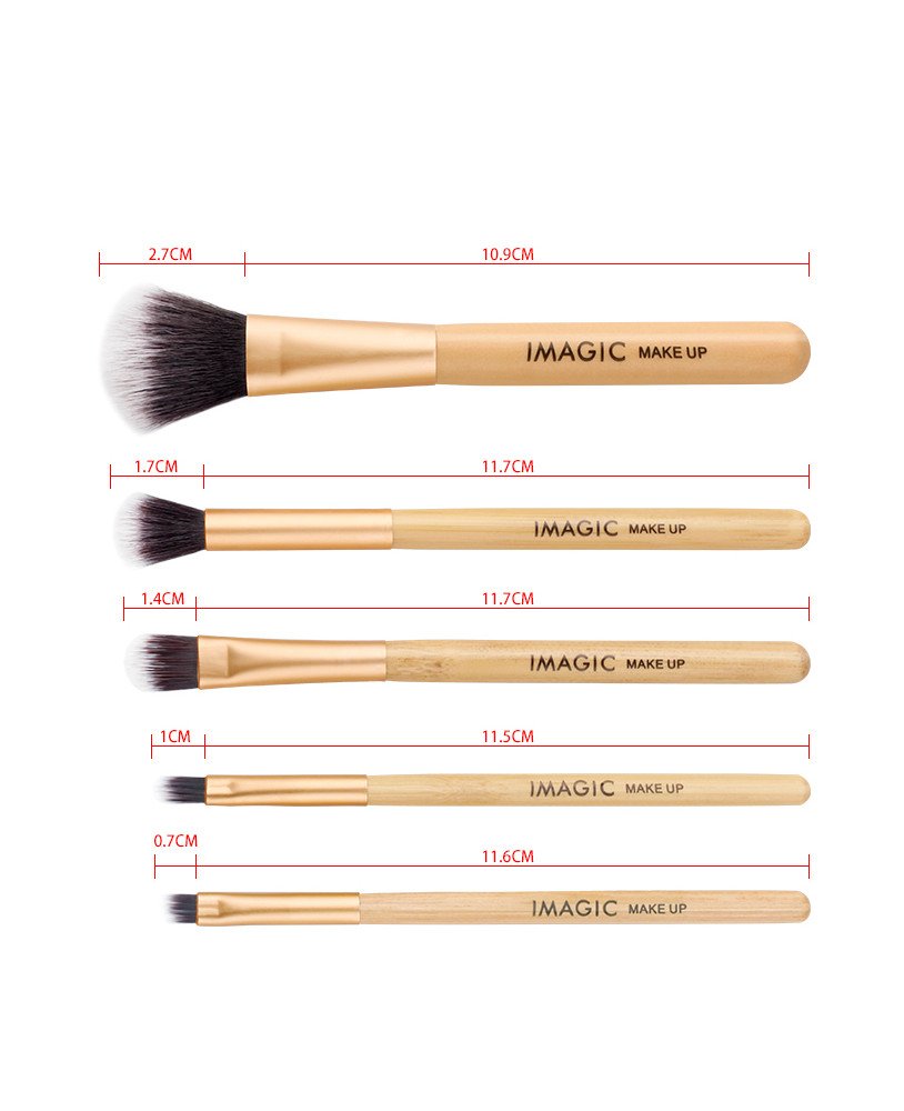 5 pcs Makeup Brush Set