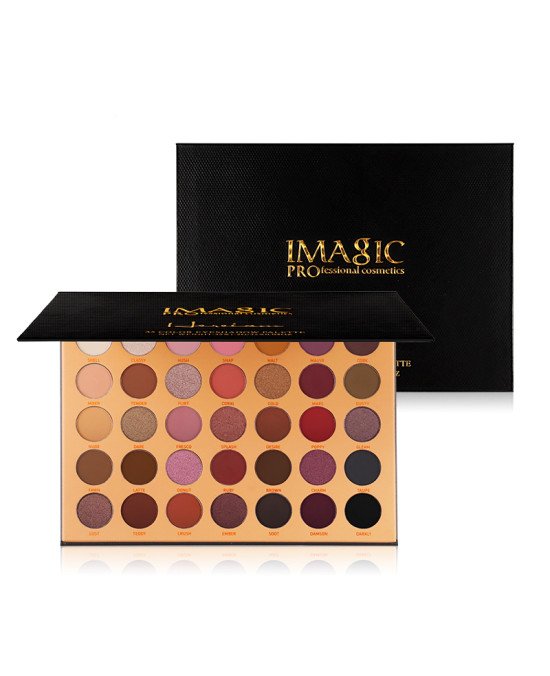 ELEGANT BLACK 35 COLORS EYESHAODOW PALETTE