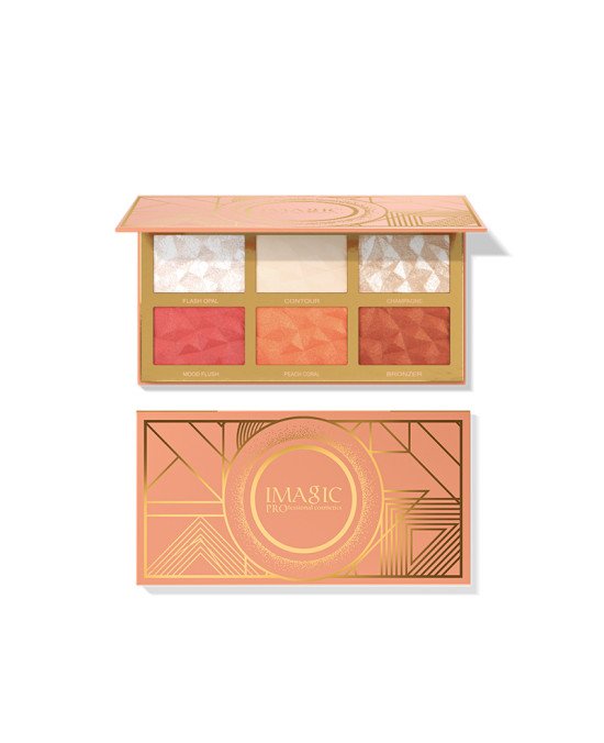 HIGHLIGHT,BLUSH AND CONTOUR PALETTE