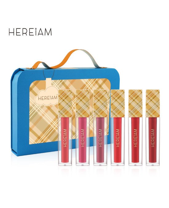 HEREIAM 6PCS LIP GLOSS SET