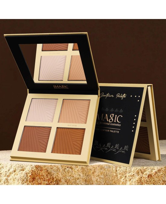 4 COLOR CONTOUR POWDER PALETTE