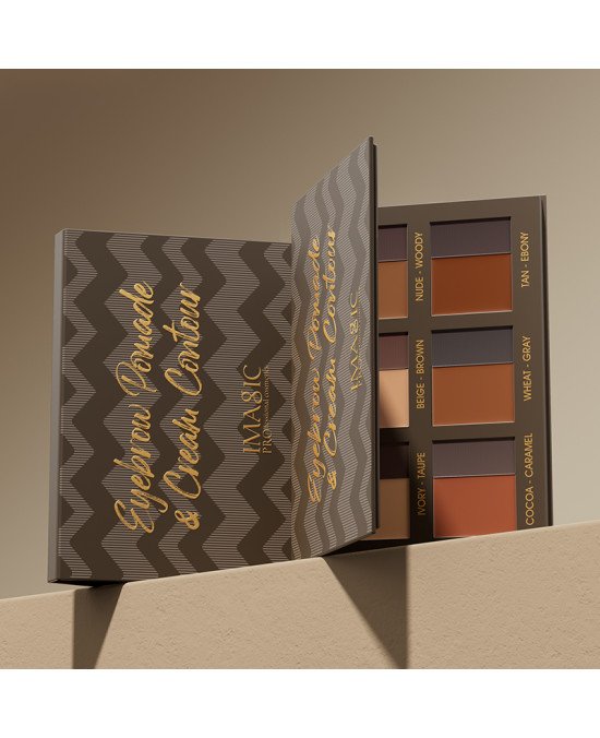Eyebrow & Contour All-in-One Palette